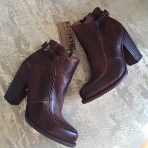 Bedstu Shoes - Brand New Rustic Brown Booties Bedstu Shoes - Brand New Rustic Brown Booties