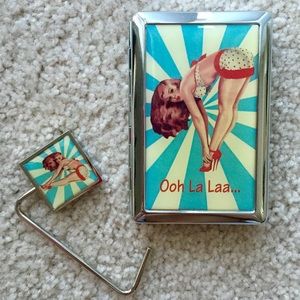 Triple C Accessories - Pinup girl card case & handbag holder π Triple C Accessories - Pinup girl card case & handbag holder π