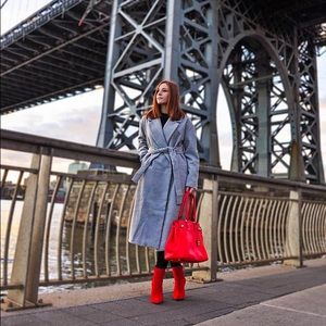 Sheinside Jackets & Blazers - Sheinside Grey Coat Sheinside Jackets & Blazers - Sheinside Grey Coat