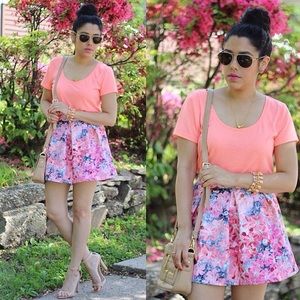 Aeropostale Dresses & Skirts - Floral Scuba Skirt Aeropostale Dresses & Skirts - Floral Scuba Skirt