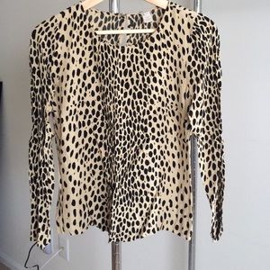 J. Crew Tops - Excellent Condition J. Crew Leopard Print Top J. Crew Tops - Excellent Condition J. Crew Leopard Print Top