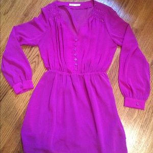 Pink chiffon dress Pink chiffon dress