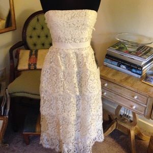 Lace Jill Stuart strapless dress Lace Jill Stuart strapless dress