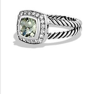 David Yurman Prasiolite Albion Ring David Yurman Prasiolite Albion Ring