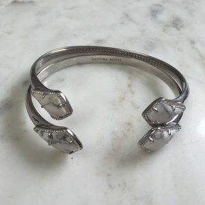 Kendra Scott Jewelry - Liana Howlite Bracelets in Silver Kendra Scott Jewelry - Liana Howlite Bracelets in Silver