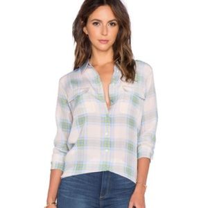Equipment Tops - Equipment plaid blouse slim signature Equipment Tops - Equipment plaid blouse slim signature
