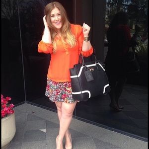 Ark & Co Handbags - Black and White Work/ Travel Tote Ark & Co Handbags - Black and White Work/ Travel Tote