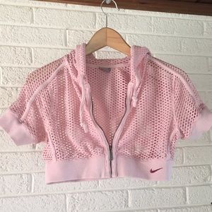 Nike Tops - Nike crop zip hoodie Nike Tops - Nike crop zip hoodie
