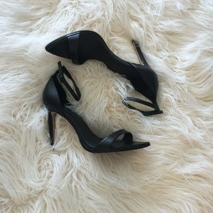 ZARA black ankle strap sandals ZARA black ankle strap sandals