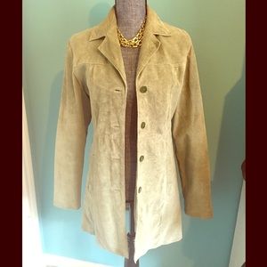 Vintage Sea Foam Green Suede Leather Jacket Small Vintage Sea Foam Green Suede Leather Jacket Small
