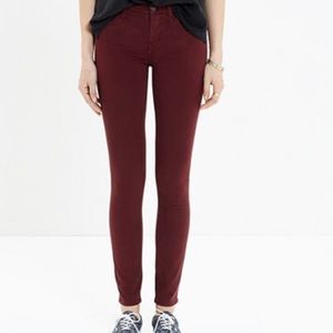 Madewell Skinny Skinny Ankle Sateen 24 Madewell Skinny Skinny Ankle Sateen 24