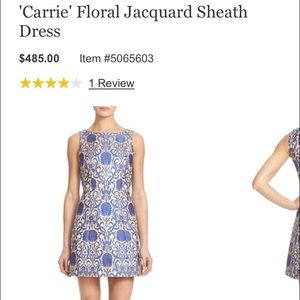 Alice & Olivia In-Season 'Carrie' Dress - Size 0 Alice & Olivia In-Season 'Carrie' Dress - Size 0