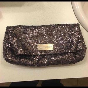 Victoria's Secret silver sequin clutch Victoria's Secret silver sequin clutch