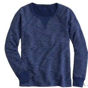 J. Crew Tops - J.Crew vintage terry sweatshirt J. Crew Tops - J.Crew vintage terry sweatshirt