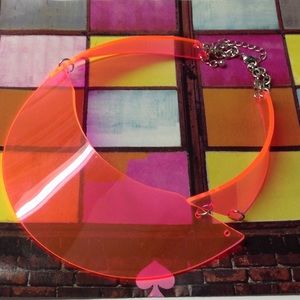 Neon Lucite Collar Necklace⚡️ Neon Lucite Collar Necklace⚡️