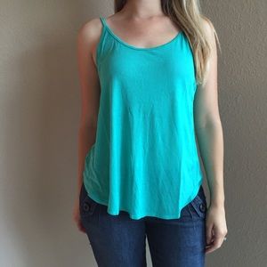 Tops - Teal Swing Cami Top Tops - Teal Swing Cami Top