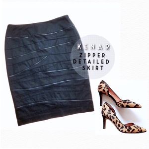 Kenar Dresses & Skirts - •KENAR• AdorabLe Zipper DeTaiLed PenciL SkirT Kenar Dresses & Skirts - •KENAR• AdorabLe Zipper DeTaiLed PenciL SkirT