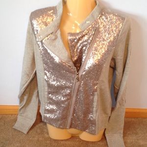 Juicy Couture Jackets & Blazers - Juicy Couture Sequins Zipup Juicy Couture Jackets & Blazers - Juicy Couture Sequins Zipup