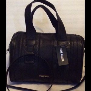 Steve Madden Large Satchel Black NWT Steve Madden Large Satchel Black NWT