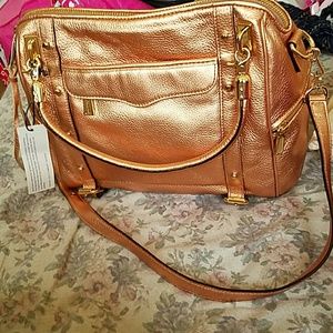 Rebecca Minkoff Handbags - Rebecca Minkoff Metallic Copper Handbag NWT Rebecca Minkoff Handbags - Rebecca Minkoff Metallic Copper Handbag NWT