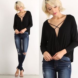 Tops - Cross Front Top Tops - Cross Front Top