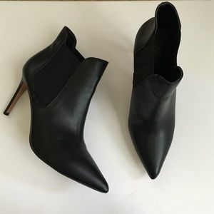 LOFT Shoes - Black Pointed Ankle Booties LOFT Shoes - Black Pointed Ankle Booties