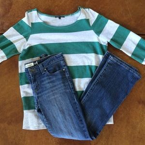 Anchor Blue Denim - Anchor Blue boot cut jeans Anchor Blue Denim - Anchor Blue boot cut jeans