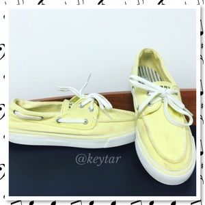Sperry Top-Sider Shoes - ⛵️Yellow SPERRY Top-Siders size 6M⛵️ Sperry Top-Sider Shoes - ⛵️Yellow SPERRY Top-Siders size 6M⛵️
