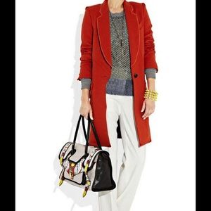 PROENZA SCHOULER PS1 Python Canvas Carryall Bag PROENZA SCHOULER PS1 Python Canvas Carryall Bag