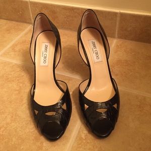 Jimmy Choo Peep Toe Pumps Jimmy Choo Peep Toe Pumps
