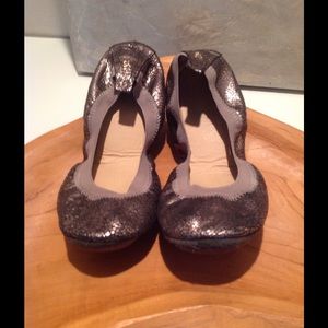 Yosi Samra Shoes - Yosi Samra Pewter Ballet Flats Yosi Samra Shoes - Yosi Samra Pewter Ballet Flats
