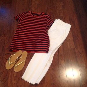 Banana Republic Pants - ✨LAST CHANCE✨ BR White Ankle Pant Banana Republic Pants - ✨LAST CHANCE✨ BR White Ankle Pant
