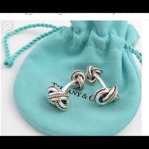 Tiffany & Co. 18k & Sterling Double Sided Knot Tiffany & Co. 18k & Sterling Double Sided Knot