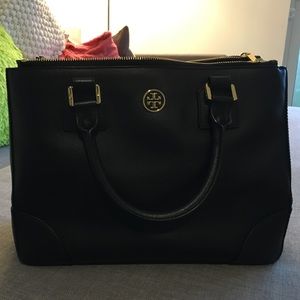 Tory Burch: Large Robinson Double Zip Tote Tory Burch: Large Robinson Double Zip Tote