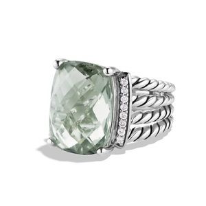 Authentic David Yurman Prasiolite Ring Authentic David Yurman Prasiolite Ring