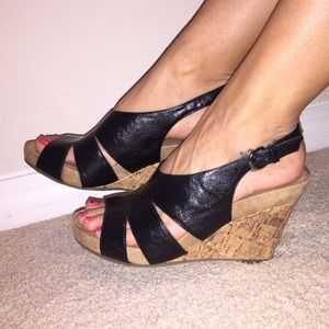AEROSOLES Shoes - Aerosoles black/cork wedges βοΈπ΄ AEROSOLES Shoes - Aerosoles black/cork wedges βοΈπ΄
