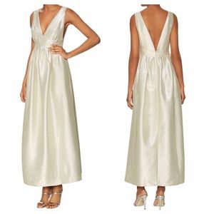 Jill Stuart Metallic Maxi Dress Jill Stuart Metallic Maxi Dress