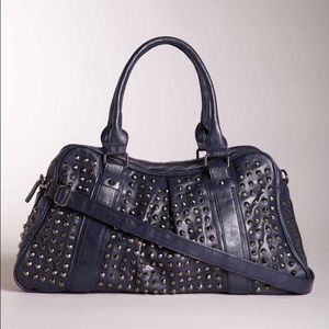 Segolene Paris Handbags - Studded Spike Satchel Segolene Paris Handbags - Studded Spike Satchel