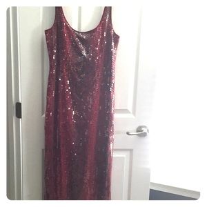 Red sequins cocktail dress size 10 Red sequins cocktail dress size 10