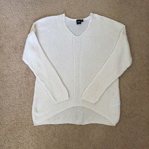 ASOS Cream V Neck Sweater ASOS Cream V Neck Sweater