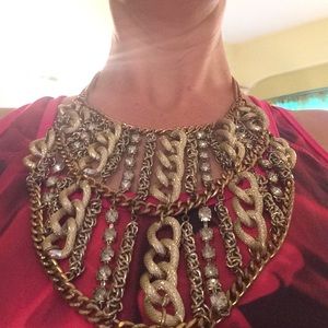 Original all metal statement necklace gold/silver Original all metal statement necklace gold/silver