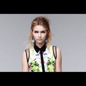 Prabal Gurung for Target floral blouse Prabal Gurung for Target floral blouse