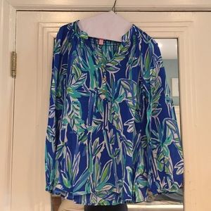 Lilly Pulitzer Tops - NWT Lilly Pulitzer blue/green top Lilly Pulitzer Tops - NWT Lilly Pulitzer blue/green top