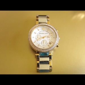 Timeless Michael Kors Two Toned Watch Timeless Michael Kors Two Toned Watch