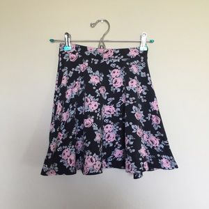 Faded black and pink skater skirt Faded black and pink skater skirt