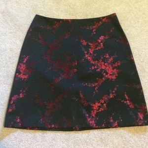Silky Japanese Flower Skirt Silky Japanese Flower Skirt