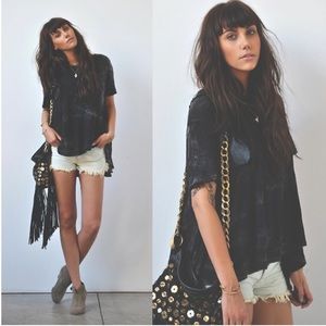 Free People Pants - Free People dolphin vintage denim cut offs Free People Pants - Free People dolphin vintage denim cut offs