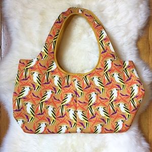 Steven by Steve Madden Handbags - Steven by Steve Madden Bird Printed Overnight Bag Steven by Steve Madden Handbags - Steven by Steve Madden Bird Printed Overnight Bag