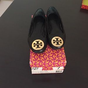 Tory burch quilted ballet leather flat Tory burch quilted ballet leather flat