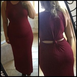 Dresses & Skirts - Maroon Maxi Dresses & Skirts - Maroon Maxi